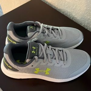 Grey and white UnderArmour